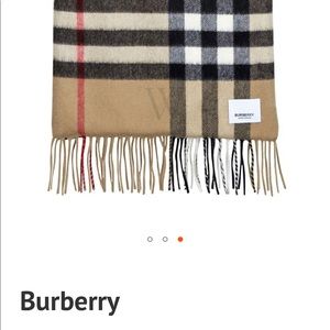 BNWT Burberry Silk & Cashmere puffer scarf.  Sold Out!